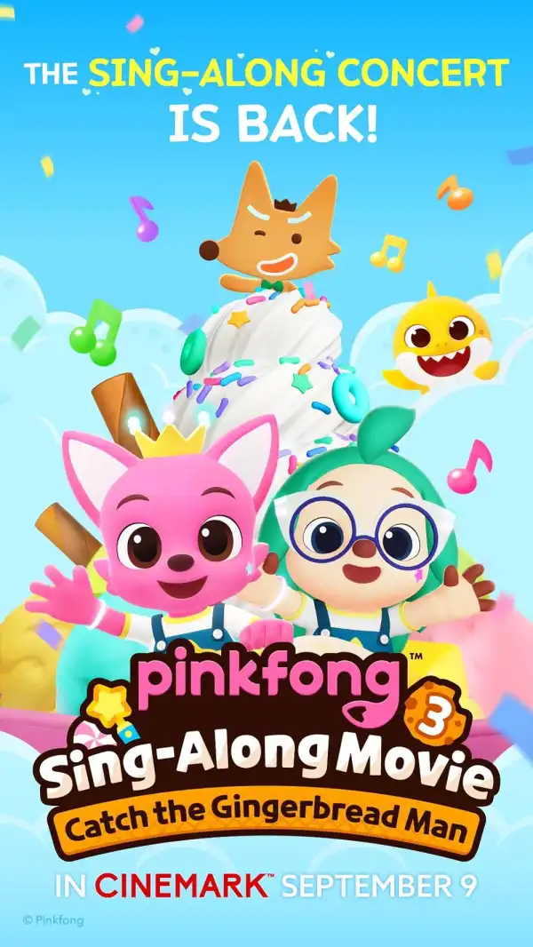 Pinkfong Sing Along Movie 3 Catch the Gingerbread Man (2023)