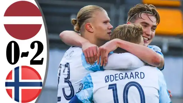 Latvia vs Norway 0 - 2 (2022 World Cup Qualifiers Goals & Highlights)