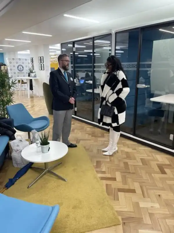 Hilda Baci Storms The Guinness World Records Office In London (Photos+Video)