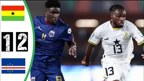Ghana vs Cape Verde 1 - 2 (AFCON 2024 Goals & Highlights)