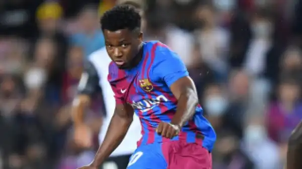 Barcelona receive injury boost for Ansu Fati