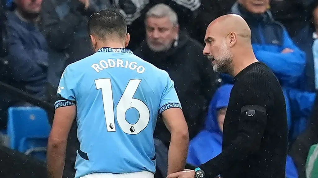 EPL: Rodri’s season is over – Guardiola confirms