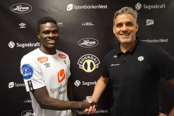 Transfer: Emmanuel Olugbe moves to Norwegian club, Sogndal