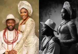 Olu of Warri & wife marks 10th wedding anniversary