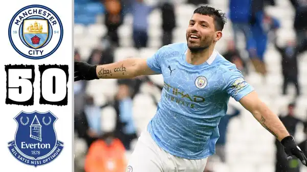 Manchester City vs Everton  5 − 0 (Premier League Goals & Highlights 2021)