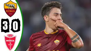 AS Roma vs Monza 3 - 0 (Serie A 2022 Goals & Highlights)