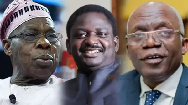 Obasanjo, mind your language; Falana, you’re anarchist feigning activist: Femi Adesina