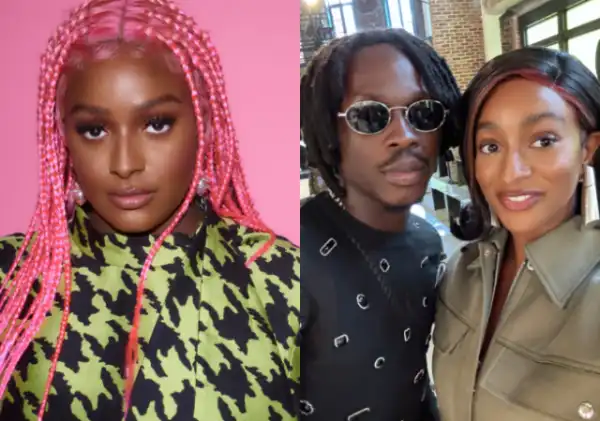 DJ Cuppy expresses joy as she unexpectedly meets Fireboy in New York