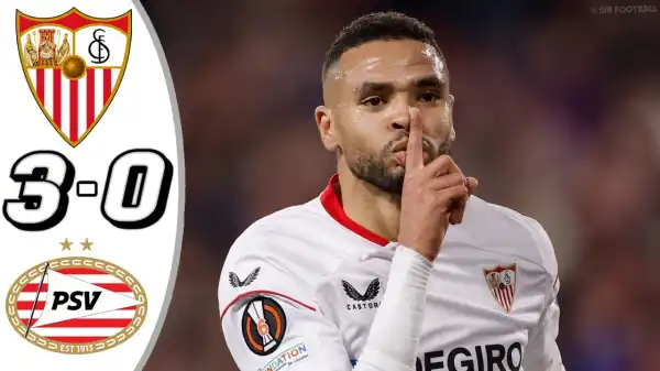 Sevilla vs PSV Eindhoven 3 - 0 (Europa League 2023 Goals & Highlights)