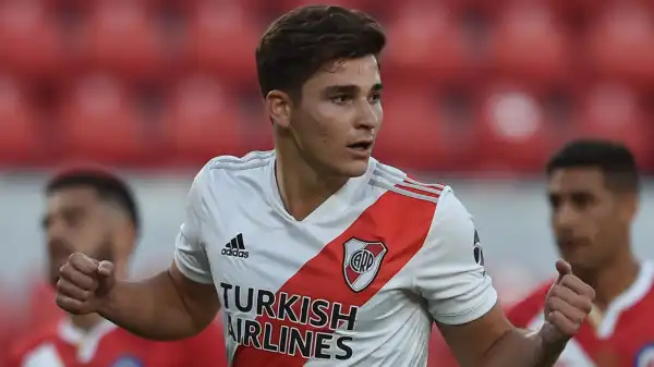 Aston Villa move for River Plate winger Julian Alvarez this week