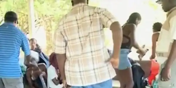See Moment Police Arrested Teenage Female Students During A Public Nake**d Photo Shoot