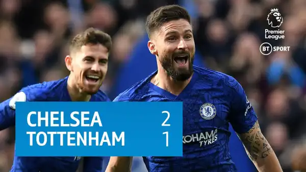 Chelsea vs Tottenham Hotspur 2 - 1 | EPL All Goals & Highlights | 22-02-2020