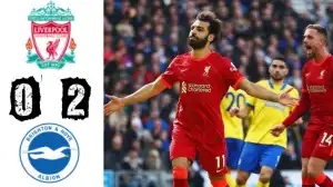 Brighton vs Liverpool 0 − 2 (Premier League 2022 Goals & Highlights)