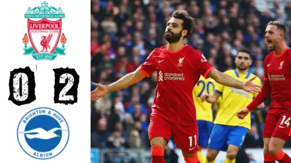 Brighton vs Liverpool 0 − 2 (Premier League 2022 Goals & Highlights)