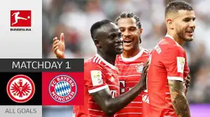 Frankfurt vs Bayern Munich 1 - 6 (Bundesliga  2022 Goals & Highlights)