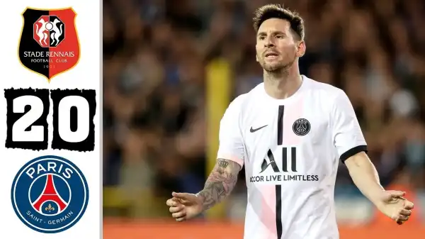 Rennes vs PSG 2 - 0 (Ligue 1 2021 Goals & Highlights)