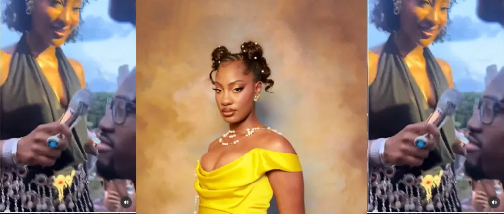Tems Left Blushing as 22-Year-Old Fan Tells Her “I Like Older Women” On Stage