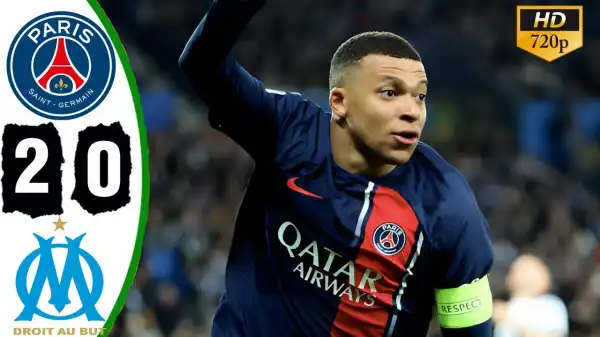 Marseille vs PSG 0 - 2 (Ligue 1 2024 Goals & Highlights)