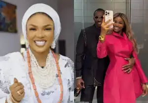 Iyabo Ojo Sends Her Prayers To Her Son-In-Law, Juma Jux