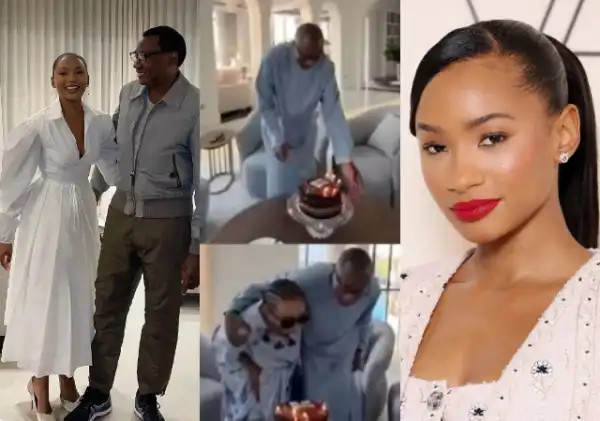 Temi Otedola marks father’s birthday in style