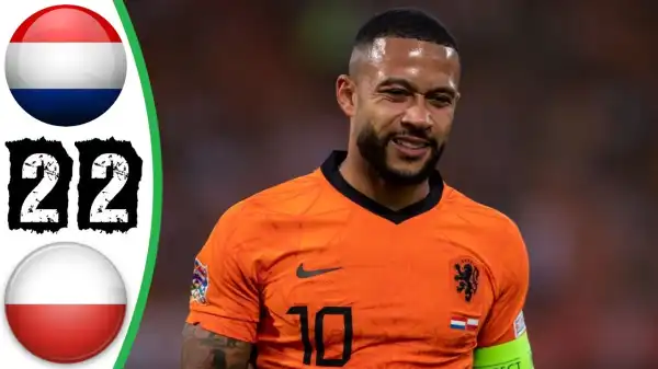 Netherlands vs Poland 2 - 2 (Nations League 2022 Goals & Highlights)