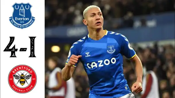 Everton vs Brentford 4 − 1 (FA CUP 2022 Goals & Highlights)
