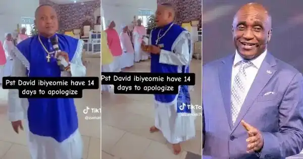 You Have 14 Days To Apologize Or... – Celestial Prophet Calls Out Pastor David Ibiyeomie (Video)