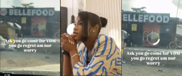 “Not One Customer in 10 Minutes”- Lady Questions King Mitchy’s ₦365m Income Claim After Visiting Her Store