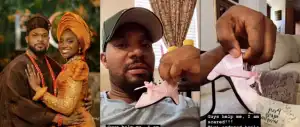 Kunle Remi Cries Out After Wife Buys High Heels For Their Baby Daughter