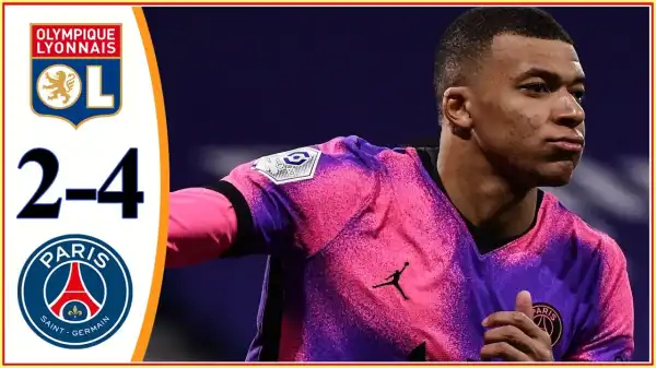 Lyon vs PSG 1 - 4 (Ligue 1 Goals & Highlights 2021)