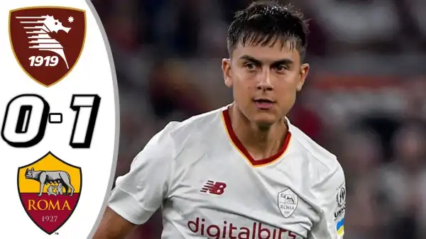 Salernitana vs Roma 0 - 1 (Serie A 2022 Goals & Highlights)