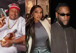 “Osho free no good” – Cubana Chief Priest slams Burna Boy over Sophia Egbueje’s Lambo controversy