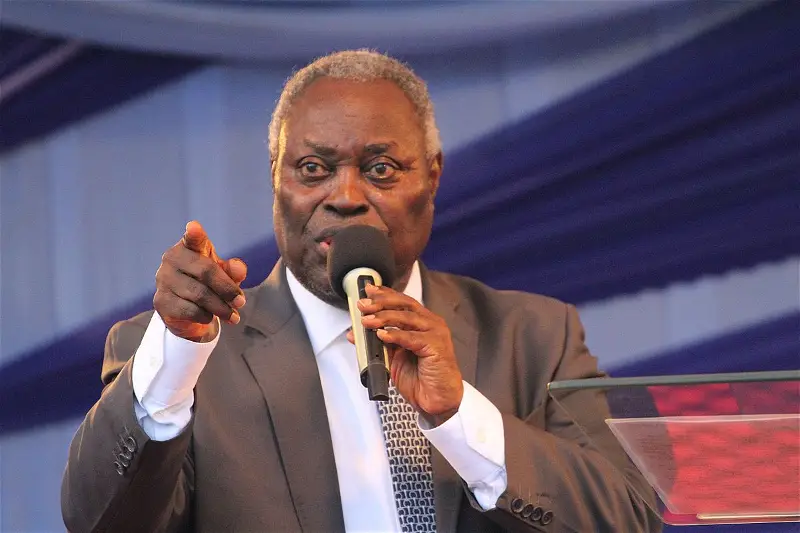 Ghana Airport agog, as Kumuyi heals of 8-yr-old lame, deaf, dumb boy