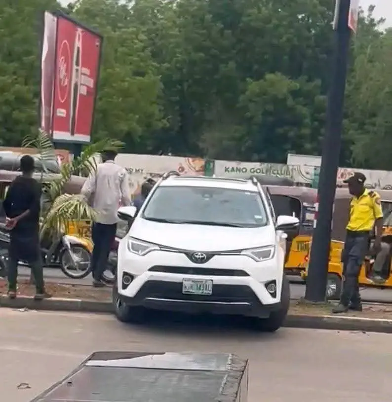 Motorist arrested for crushing government plants in Kano