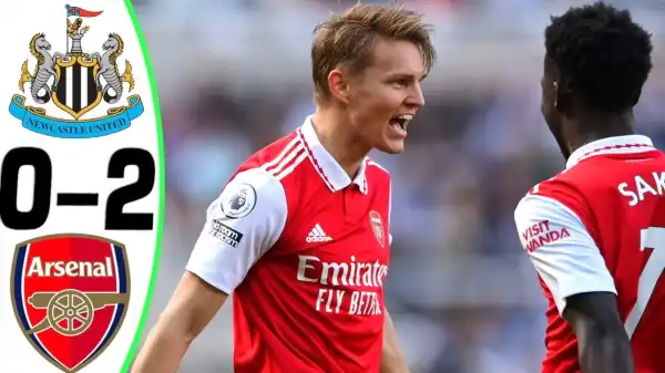 Newcastle vs Arsenal 0 - 2 (Premier League 2023 Goals & Highlights)