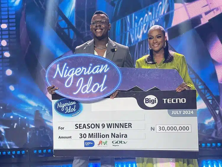 2024 Nigerian Idol: Chima wins Season Nine, bags N30M, others