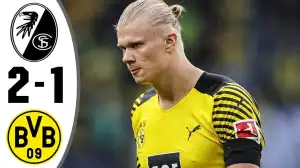 Freiburg vs Borussia Dortmund 2 − 1 (Bundesliga 2021 Goals & Highlights)