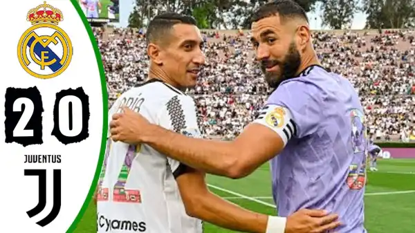 Real Madrid vs Juventus  2 - 0 (Friendly 2022 Goals & Highlights)