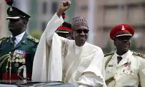 President Buhari Receives Award Of Integrity And Anti-Corruption In Aso Rock