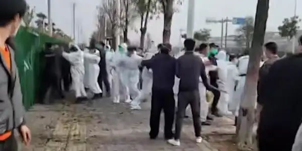 Protesting Workers Beaten, Many Injured At World