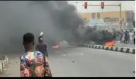 (Breaking) Naira scarcity: Protests rock Lagos