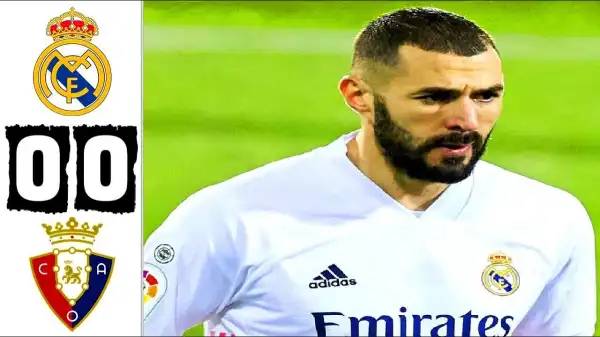 Real Madrid vs Osasuna 0 - 0 (LaLiga 2021 Goals & Highlights)