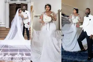 “I felt my dreams were shattered” – Biodun Okeowo recounts how she was judged and labeled for being a single mother as she shares her wedding story (Video)