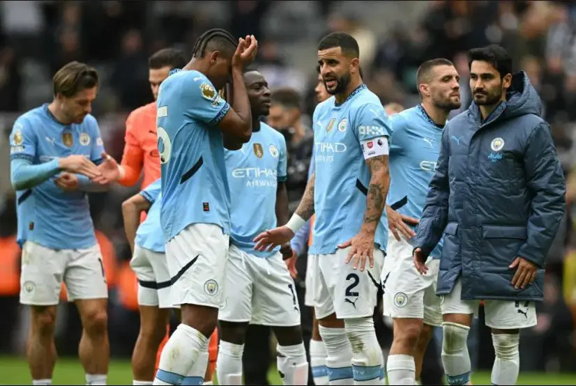 EPL: Bookies install new favourites to win title after Man City draw at Newcastle