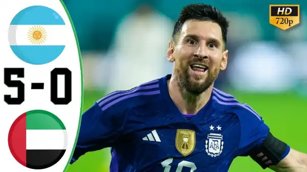 UAE vs Argentina 0 - 5 (Friendly 2022 Goals & Highlights)