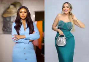 Regina Daniels Responds As Moroccan Co-Wife Laila Shows Off Her Outfit In Fresh Pictures