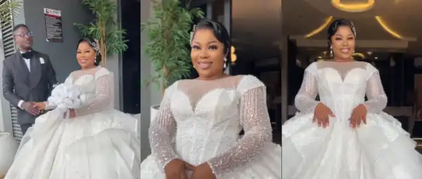 Adeniyi Johnson And Wife Seyi Edun Melt Hearts As They Reaffirm Love In Stunning Wedding-Themed Video