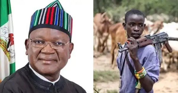 Buhari’s Presidency Has Hidden Agenda – Benue State Governor, Ortom Reacts To Proposed Grazing Reserves