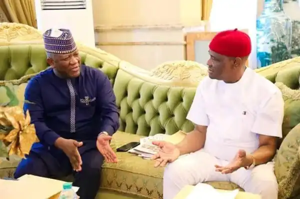 Yari Meets Wike Behind Closed Door.