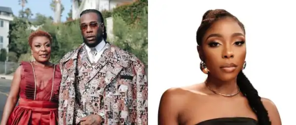 “Fake News”- Nissi Reacts To Claims Burna Boy Fired Their Mother